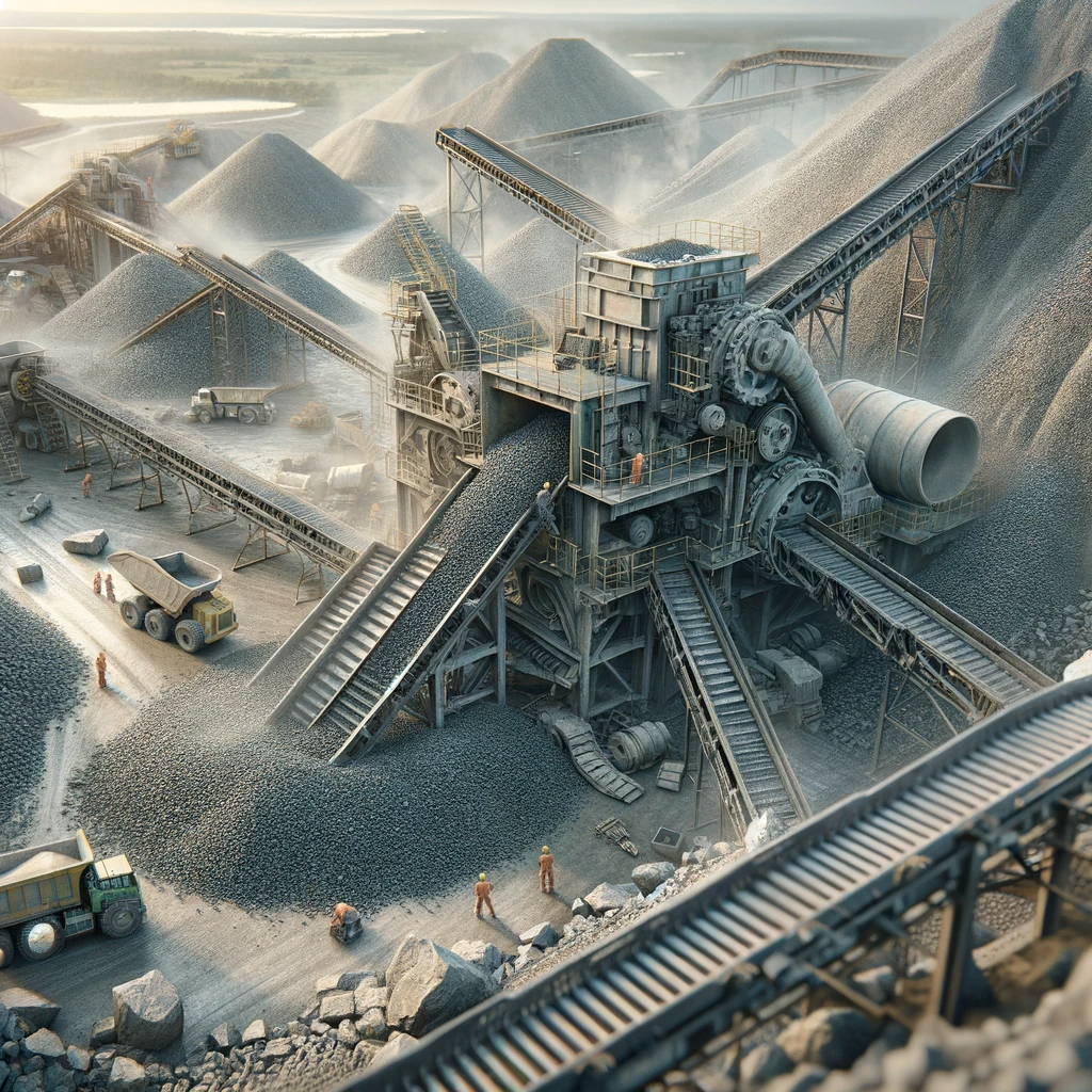 Щебень и Гравий: Искусство и Наука Создания Основных Строительных Материалов